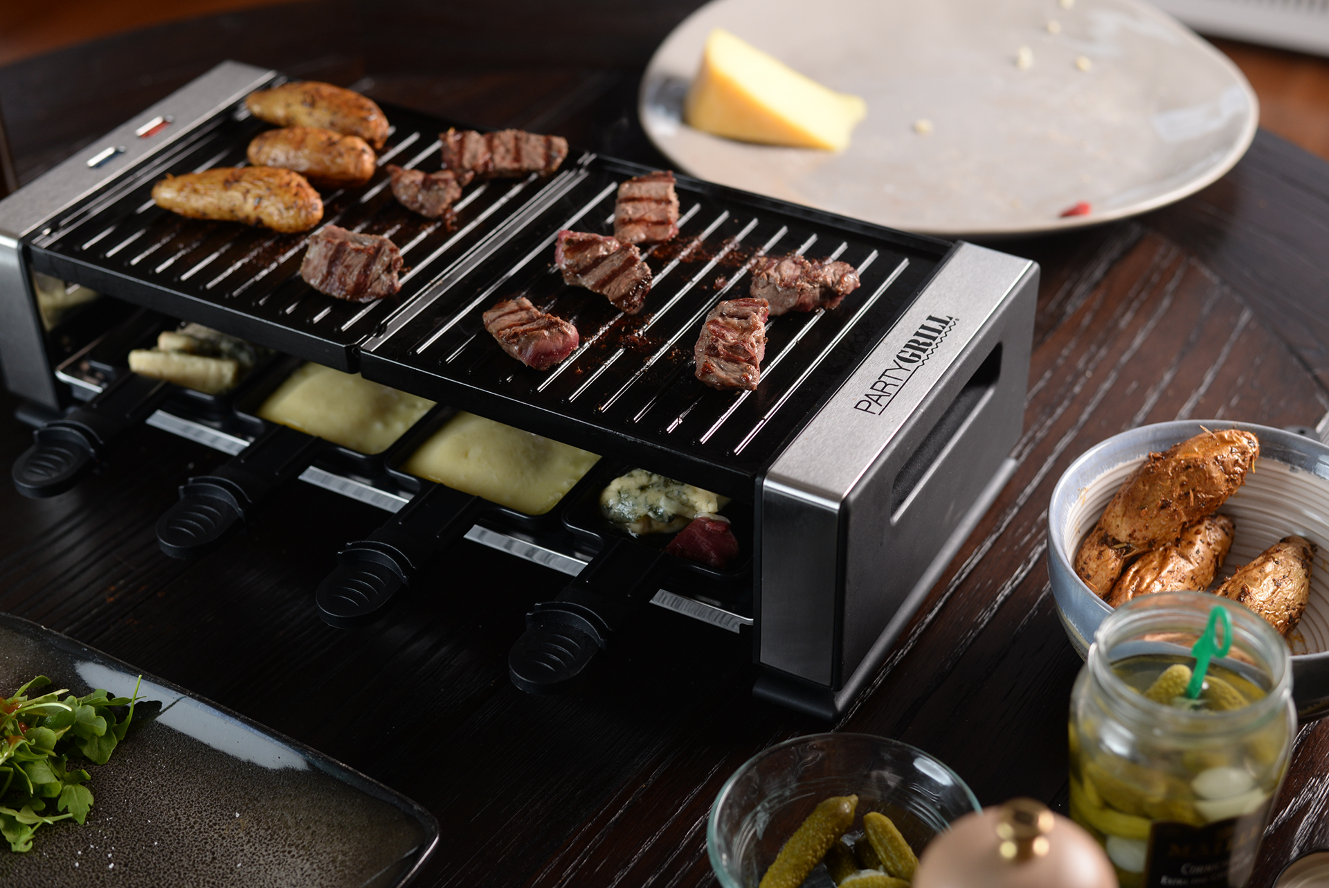 Party Grill – Raclette Grill For Indoor Grilling